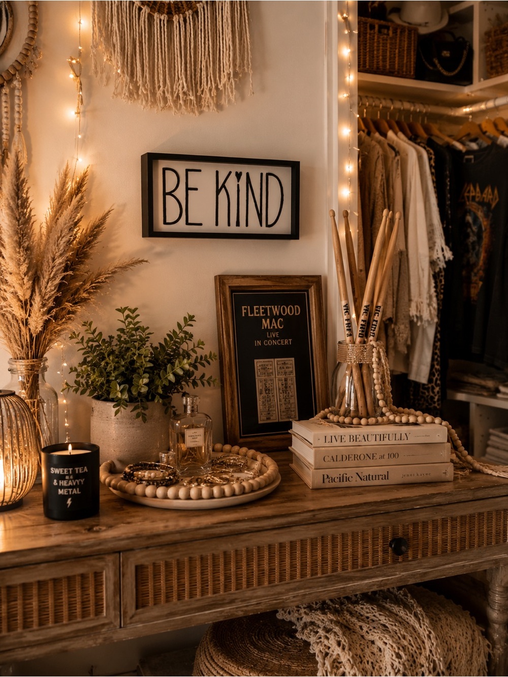 Be Kind Shadow Box Wall Decor Rae Dunn Inspired Farmhouse Sign
